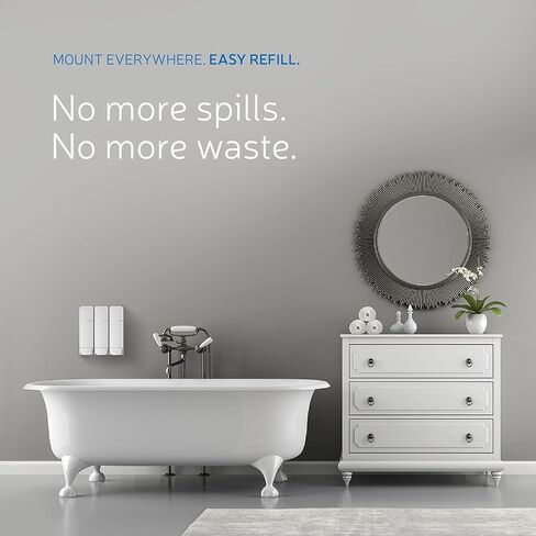 خرطوشة إعادة تعبئة غسول الجسم المنعش من Eversoft، 350 مل (12 أونصة) × 6 قطع in Kuwait