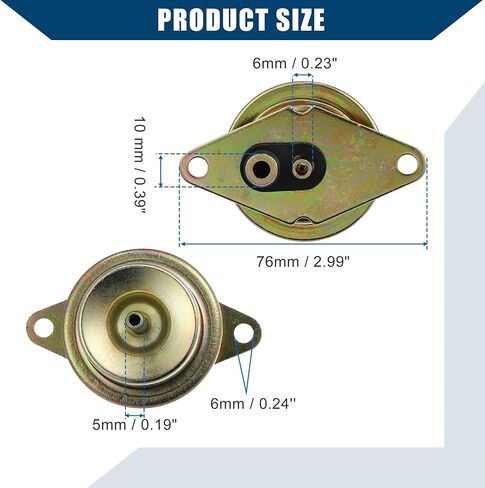 Fuel Injection Pressure Regulator/Inner Fuel Pressure Regulator for Car/Durable Metal/1Pcs Brass Tone in Saudi Arabia