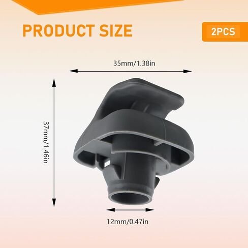 2 Pcs Interior Sun Visor Hook Clip Bracket, Car Sunvisor Retainer Hanger Replacement Parts, Part Number 88217S01A01ZA 88217S04003ZA for Honda Civic Fit Odyssey Accord Ridgeline Pilot CR-V in Saudi Arabia