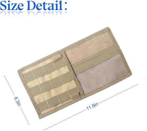 منظم حاجب الشمس للسيارة، حامل حقيبة تخزين لوحة حاجب تكتيكي، جيب ظلة من النايلون مع حزام فيلكرو للنظارات الشمسية لبطاقة القلم، ملحقات داخلية عالمية لشاحنة السيارة SUV (أخضر) in Kuwait