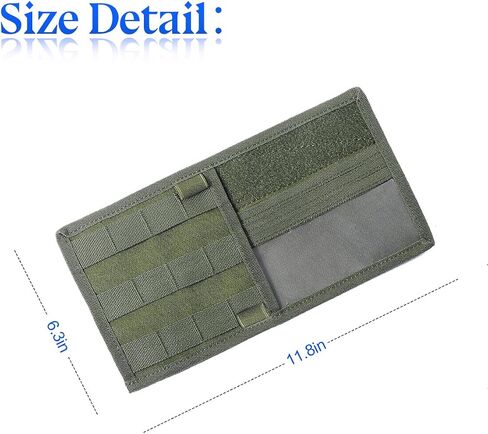 XINLIYA Car Sun Visor Organizer, Tactical Visor Panel Storage Pouch Holder, Nylon Sunshade Pocket with Velcro Strap for Pen Card Sunglasses, Universal Interior Accessories for Car Truck SUV（Green） in Saudi Arabia