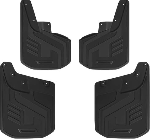 اللوحات الطينية للشاحنات، واقيات الطين المتوافقة مع Chevy Colorado 2023 2024 مع Fender Flare 4pcs Splash Guards أمامي وخلفي (جانب السائق والراكب) in Kuwait