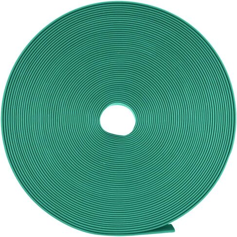uxcell Heat Shrink Tubing 1/2-inch(12mm) Dia 19mm Flat Width 2:1 Heat Shrink Tube Wire Wrap 33ft Yellow in Saudi Arabia