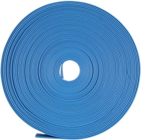 uxcell Heat Shrink Tubing 1/2-inch(12mm) Dia 19mm Flat Width 2:1 Heat Shrink Tube Wire Wrap 33ft Yellow in Saudi Arabia
