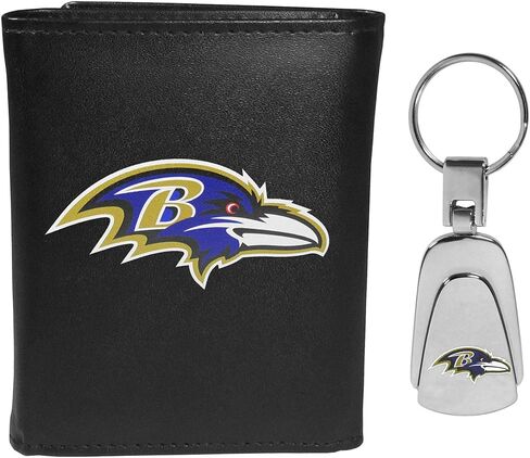 Siskiyou Tri-fold Wallet & Steel Key Chain in Saudi Arabia