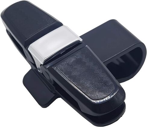 8 قطع من حوامل النظارات من رون يونج لواقي الشمس للسيارة وحامل النظارات الشمسية ومشبك تعليق النظارات للسيارة، حامل نظارات السيارة بمشبك مزدوج الأطراف مع مشبك بطاقة التذكرة in Kuwait