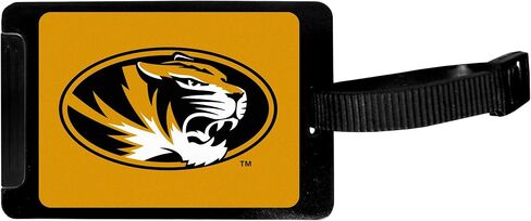 Siskiyou NCAA Missouri Tigers Luggage Tag , Black, 3.25" in Saudi Arabia