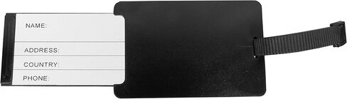 Siskiyou NCAA Missouri Tigers Luggage Tag , Black, 3.25" in Saudi Arabia