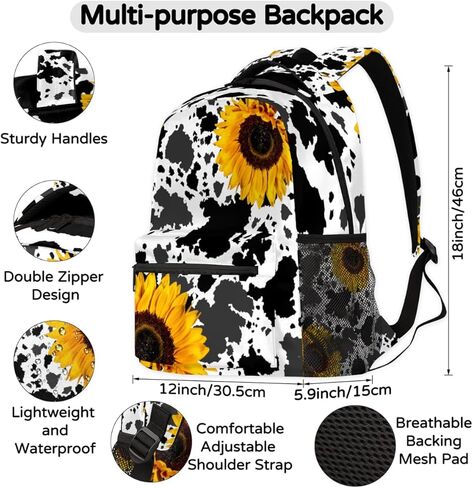 Sports Backpack for Boys, 18 Inch Basketball Print Travel Backpack in Kuwait