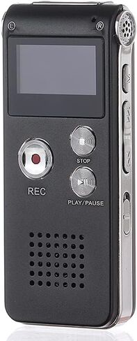 مسجل صوت رقمي مسجل صوت صغير مطور مع MP3 وUSB للمحاضرات والاجتماعات والمقابلات...8 جيجابايت in Kuwait