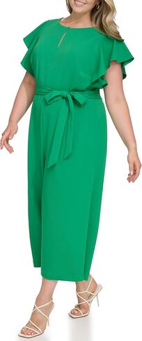 DKNY Women's Dresses Jumpsuit, APPLE GREEN, 14 in Saudi Arabia