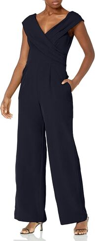 Vince Camuto womens Bodice Double Lined Off-the-shoulder JumpsuitSpecial Occasion Dress in Saudi Arabia