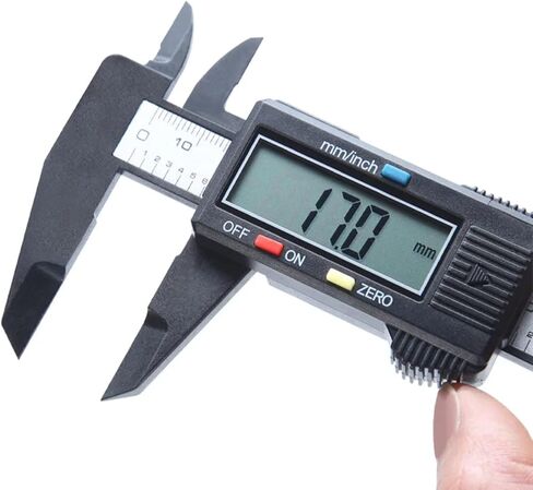 Digital Caliper Measuring Tool (Black) in Saudi Arabia
