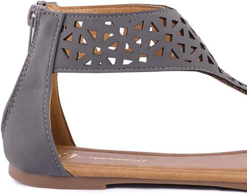 Women's Thong Flat Sandals T-Strap Sandals Ankle Strap Strappy Sandals Summers Sandals in Saudi Arabia