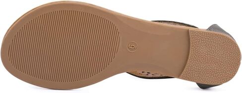 Women's Thong Flat Sandals T-Strap Sandals Ankle Strap Strappy Sandals Summers Sandals in Saudi Arabia