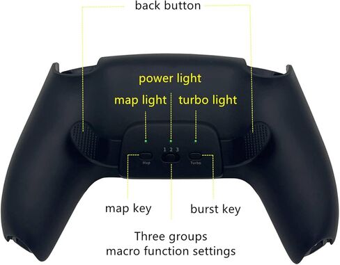 مجموعة رسم خرائط مخصصة قابلة للبرمجة بزر خلفي Onyehn مع وظيفة Turbo لوحدة تحكم PS5 (الطراز: BDM-010/020) in Kuwait