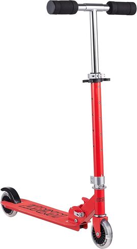 Voyager 2 Wheel Kick Scooter with Light Up Wheels and T-bar – Foldable, Non-Slip Deck, Comfortable & Smooth Ride in Saudi Arabia