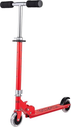 Voyager 2 Wheel Kick Scooter with Light Up Wheels and T-bar – Foldable, Non-Slip Deck, Comfortable & Smooth Ride in Saudi Arabia