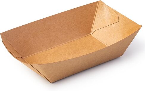 Party Essentials #50 Kraft Paper Food Tray, 8 OZ. 1000/CS in Saudi Arabia
