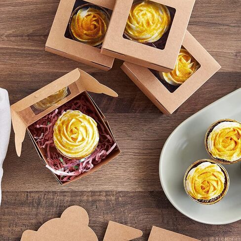 20pcs 8x8x5 Inches Cake Boxes with Window,8 Inch Cake Box,White Bakery Boxes Cajas Pasteles for Cake,Pastries,Cookies,Pie,Birthday Party,Wedding,Valentine's Day/White in Saudi Arabia