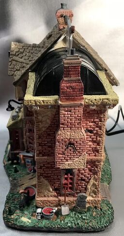 Lemax Spooky Town The Butcher Shop with Adaptor # 85663 in Saudi Arabia