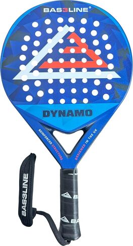 Adults Padel Racket - Professional Grade Carbon Fibre Paddle Rackets - Light & Strong -Includes Branded Protective Racket Bag in Saudi Arabia