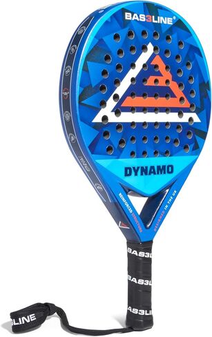 Adults Padel Racket - Professional Grade Carbon Fibre Paddle Rackets - Light & Strong -Includes Branded Protective Racket Bag in Saudi Arabia