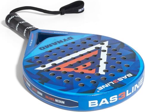 Adults Padel Racket - Professional Grade Carbon Fibre Paddle Rackets - Light & Strong -Includes Branded Protective Racket Bag in Saudi Arabia