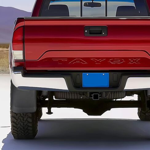 Mud Flaps Compatible with Toyota Tacoma 16-21 Front Rear Upgraded Mudflaps Splash Guards Pickup Truck Accessory 4pcs Set in Saudi Arabia