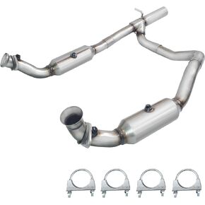 JT Exhaust Catalytic Converter Compatible with 2009-2014 Ford E-150/E-250/E-350 5.4L V8(EPA Compliant)