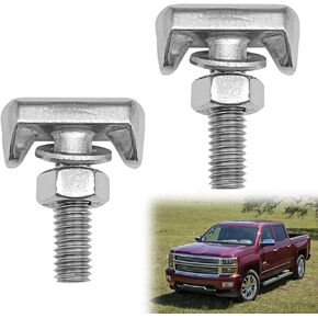 Battery Terminal T-Bolt Kit 19116852 64740 Battery Cable Tensioner Bolt Screw Compatible with Chevy BMW GMC Volkswag 6X0915138 61128373946(2Pcs)