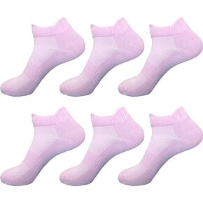 Womens Anti Odor Breathable Moisture Wicking Sports Cotton Low Cut Running Socks