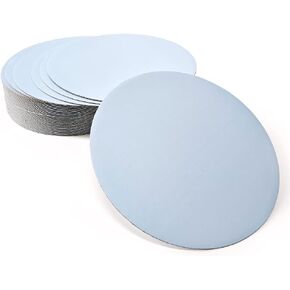 10 Inches Sky Blue Cake Boards Round - (40 Pack) Food Graded Cardboard Grease Resistant Circles Cake Plate