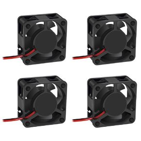 4Pcs 40x20mm 3D Printer Fan Brushless 4020 DC 24V 40mm Cooling Fan 40x40x20mm for Cooling 3D Printer Pro Hotend Extruder/Inverte and Storage Equipment (Routers, Switches) - High Speed