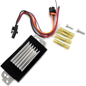 Heater Blower Motor Fan Resistor Speed Control Module Upgrade Kit Compatible with 2003-07 HUMMER H2 19329838 19260762