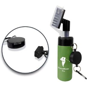 GrooveMaster Pro Golf Water Brush with Upgraded Strong Magnetic Connection | Heavy-Duty Bristles | Press-Spraying for Easy Cleaning | Capacity of 5 oz. of Water | Anti-Leak | Wide Range of Coverage