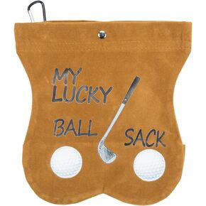 Golf Storage Bag Portable Golf Club Storage Bag Golf Accessories Funny Golf Ball Pouch Ball Sack Gift for Golf Lovers Golf Ball Bag Sports Accessory in Saudi Arabia