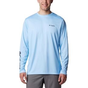 Columbia Men's Terminal Tackle PFG Fins and Stripes Long Sleeve