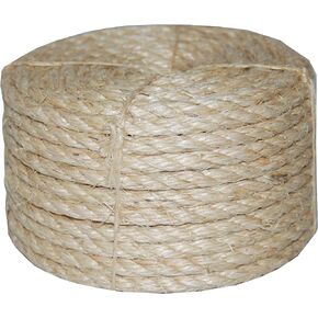 T.W. Evans Cordage Co. 22-410 3/8-Inch by 100-Feet Twisted Sisal Rope
