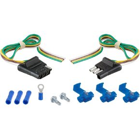 سرج أسلاك المقطورة ذو 4 دبابيس من CURT 58344، أسلاك جانبية للمركبة وجانب المقطورة مقاس 12 بوصة in Kuwait