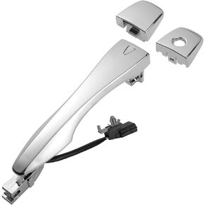 97725 Exterior Door Handle for Nissan Altima Pathfinder 2013 2014 2015 2016 2017 2018 2019,Front Left or Right Side,with Smart Entry,Chrome