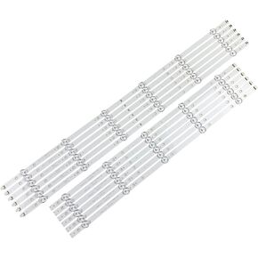 PANMILED 12 Pieces LED Backlight Strips for 65'' TV LB65065 E4ST6519RKU E4SW6518RKU NS65DF710NA21