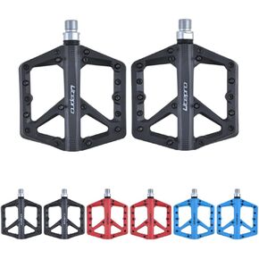 Mountain Bike Pedals MTB Flat Pedal Large Platform Nylon Non-Slip Pedals Bearings Pedals Road Bike Pedals 9/16"