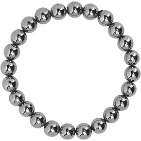 ZJchao 8mm Terahertz Bracelet, Elastic Rope Fatigue Relief Bracelet for Men Women, Healthy Stone, Dredge Meridians, Reduce Inflammation and Fatigue, Fashion Design