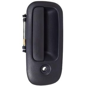 PT Auto Warehouse GM-3903A-FR - Outside Exterior Outer Door Handle, Textured Black - Passenger Side Front
