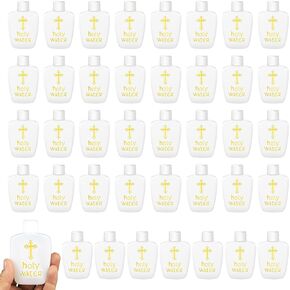 40Pcs Holy Water Bottles Holy Water Container Empty Containers 60ml Holy Water Plastic Bottle