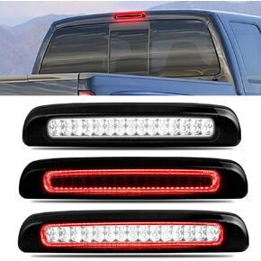 LED smoked third brake light customized for your Ford F250, F350, F450, F550 Super Duty (1999-2016) for Ranger (1993-2011) with strobe function and super bright white cargo light!
