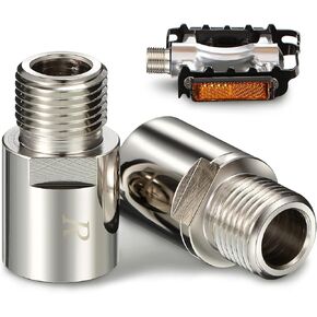 HESTYA دراجة دواسة تمديدات الصلب دراجة دواسة محول تمديد دواسة فاصل صالح 9/16 في دواسات الدراجة الخيوط الطريق شارع دراجة ممتدة 20 مللي متر/0.79in in Kuwait