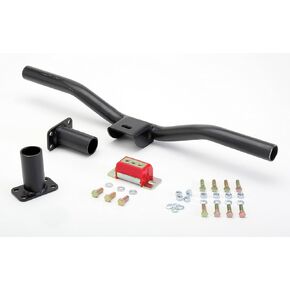 Trans-Dapt Performance 6549 Transmission Crossmember Kit Universal Supports 700R4/4L60E/T56 Trans. Fits 26-36 in. Framerail Width 3 in. Drop Distance Polyurethane Pads Transmission Crossmember Kit