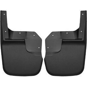 Husky Liners - Front Mud Guards | 2007 - 2018 Jeep Wrangler w/ Standard Bumper, Front Set - Black, 2 Pc | 56141